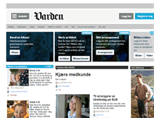 Tablet Screenshot of min.varden.no